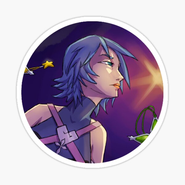 Artikel-Vorschau von Kingdom Hearts-Aqua, designt und verkauft von Tennelle and Whitney Flowers.