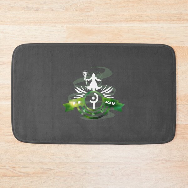 Item preview, FFXIV White Mage - Liturgy of the Bell (Green & White) designed and sold by Hyulia.