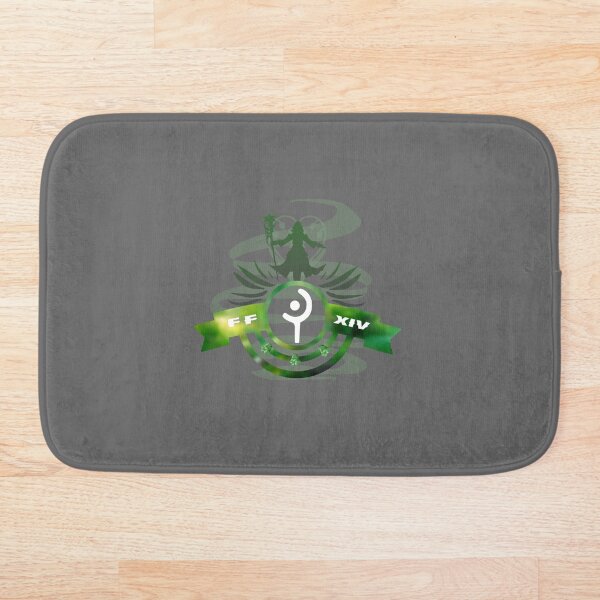 Item preview, FFXIV White Mage - Liturgy of the Bell (Dark Green & White) designed and sold by Hyulia.