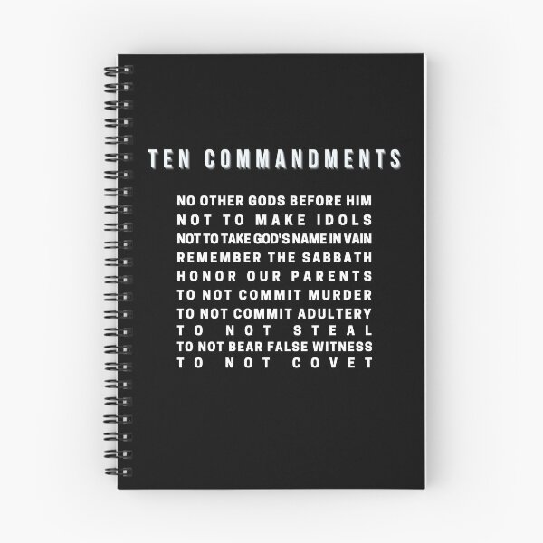 Item preview, The Ten Commandments designed and sold by Sean Soo.