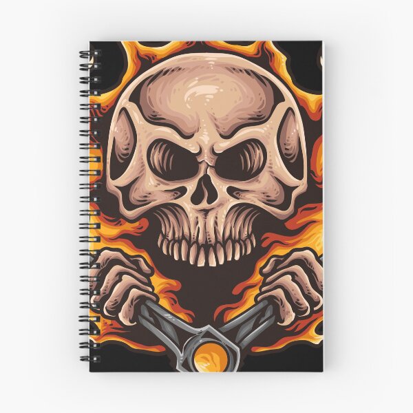 Item preview, Flaming Skull designed and sold by RogueDroid.