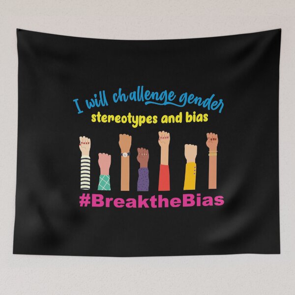 Item preview, BREAK THE BIAS designed and sold by CosmicHype.