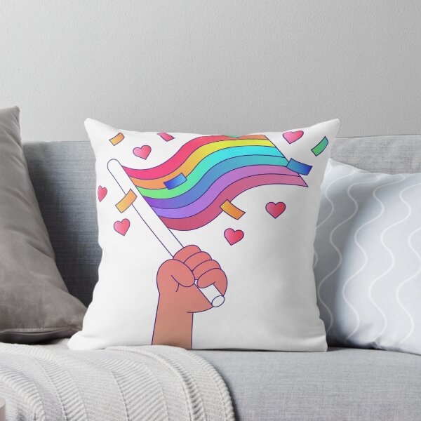 Aperçu de l'œuvre Drapeau de la fierté LGBTQ Love créée et vendue par starnish.