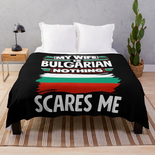 Item preview, Bulgarian Bulgaria Bulgarian Flag My Wife Is Bulgarian Funny designed and sold by ShopTheStyle.
