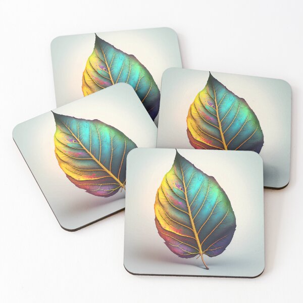 Item preview, Imaginatively iridescent leaf version 1 designed and sold by PM-Artistic.