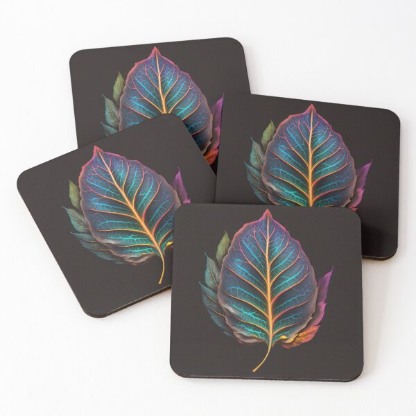 Item preview, Imaginatively iridescent leaf version 2 designed and sold by PM-Artistic.
