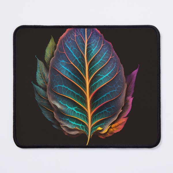 Item preview, Imaginatively iridescent leaf version 2 designed and sold by PM-Artistic.