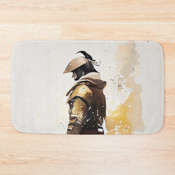 Item preview, Conquistador Watercolor in Black and Gold designed and sold by ShadowAndSlate.