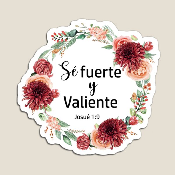 Bendice alma mía a Jehová, Spanish Bible Verse Magnet for Sale by  latiendadearyam