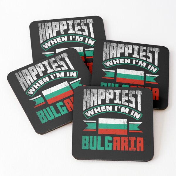 Item preview, Bulgarian Bulgaria Flag Happiest When Im In Bulgaria designed and sold by ShopTheStyle.