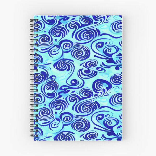 Item preview, Ocean Waves with Twirls Swirling Design designed and sold by deniselynnimage.