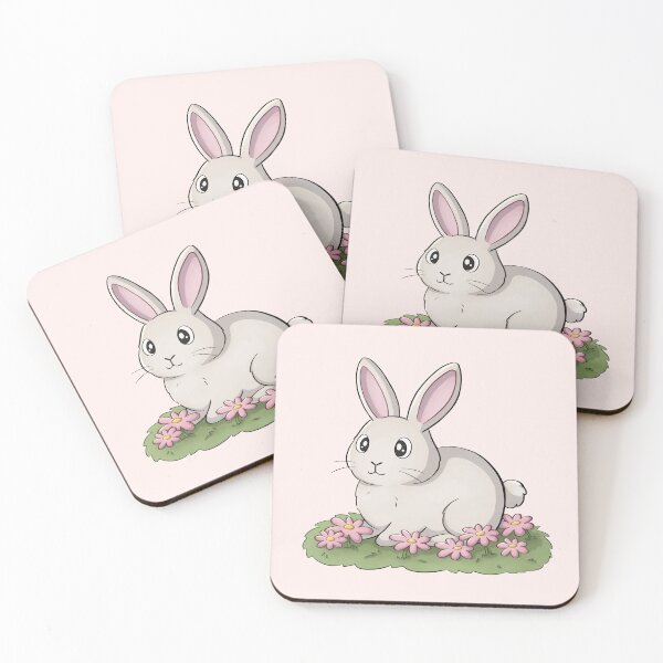 Item preview, Bunny With Flowers designed and sold by Meowrye.