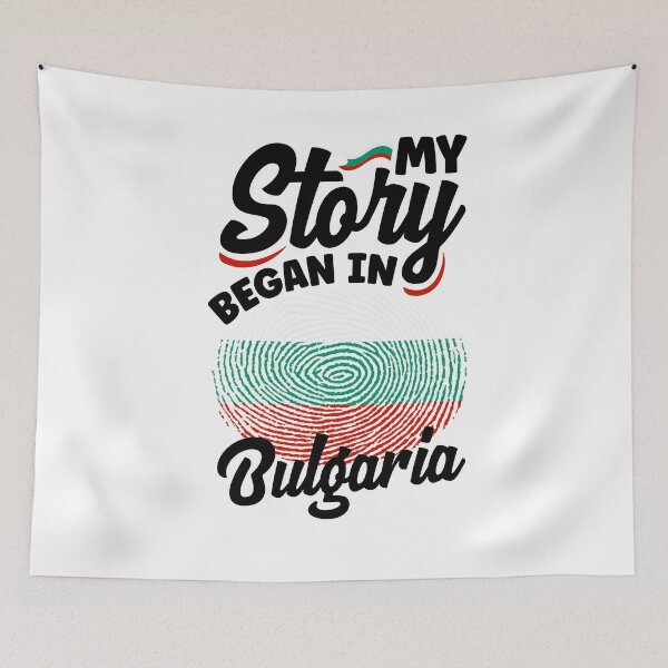 Item preview, Bulgarian Bulgaria Bulgarian Flag My Story Began In Bulgaria designed and sold by ShopTheStyle.