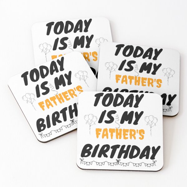 Item preview, Today is My father's Birthday Sticker designed and sold by ShopTop M.