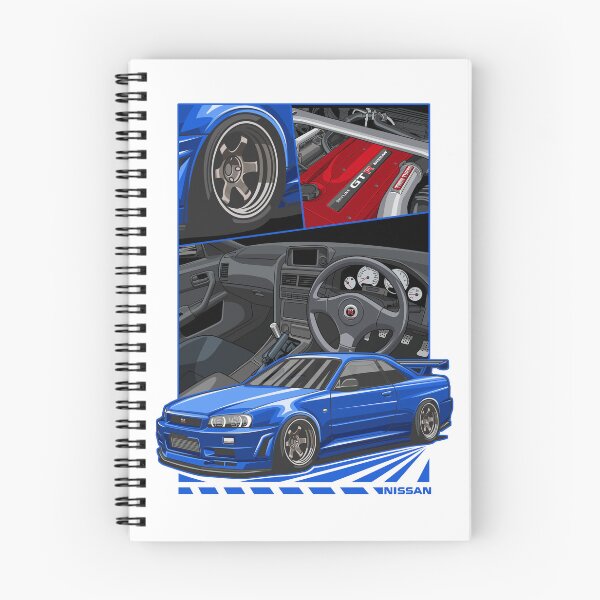 Artikelvorschau, Nissan Skyline GTR R-34 entworfen und verkauft von zaki hamdani.