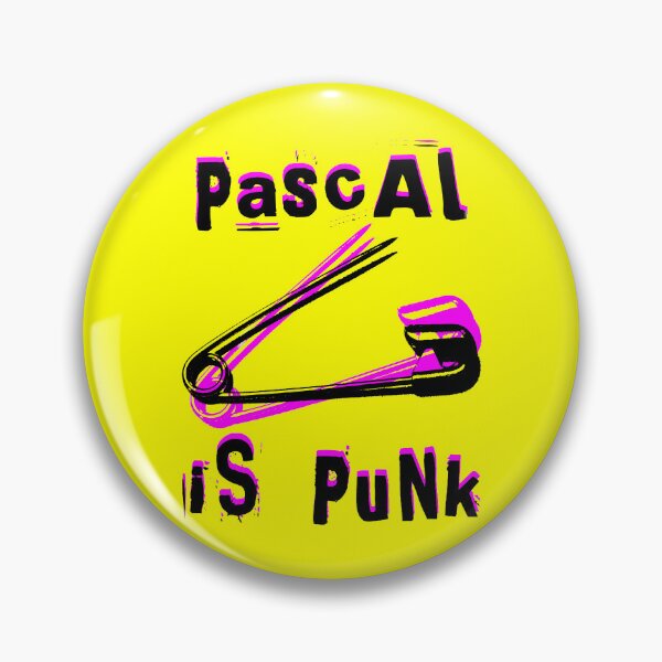 Item preview, pAscAL iS PUnk - Pascal is Punk designed and sold by winterwinter.