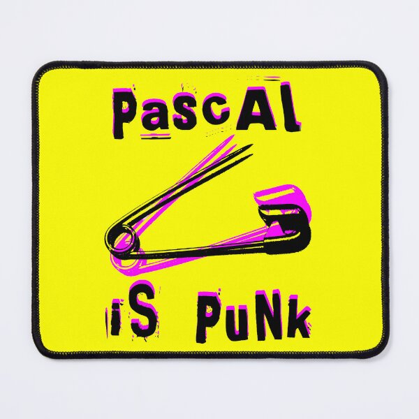 Item preview, pAscAL iS PUnk - Pascal is Punk designed and sold by winterwinter.