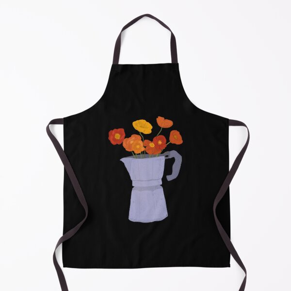 Item preview, Moka Pot With Flowers designed and sold by miljusa.