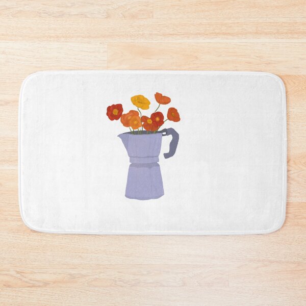 Item preview, Moka Pot With Flowers designed and sold by miljusa.