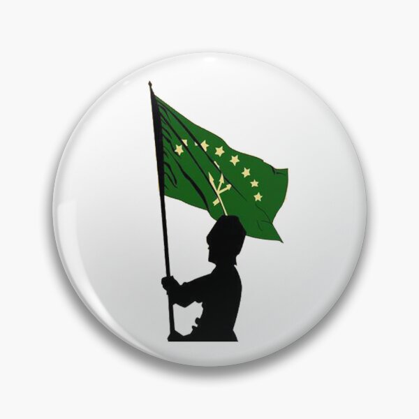 Item preview, Circassian flag designed and sold by DZIWAWA.