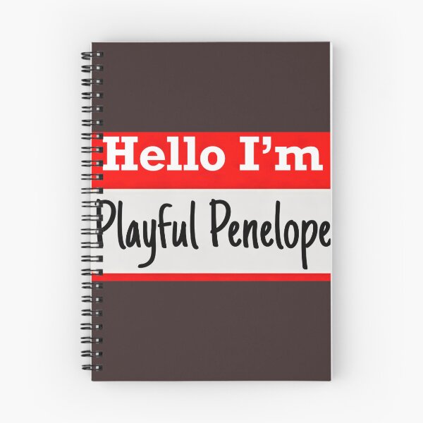 Item preview, Hello I’m “Playful Penelope” - Name tag designed and sold by SirZeus.