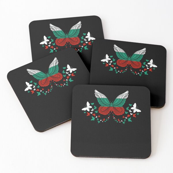 Artikelvorschau, Bulgarian Bulgaria Bulgarian Flag Butterflies entworfen und verkauft von ShopTheStyle.