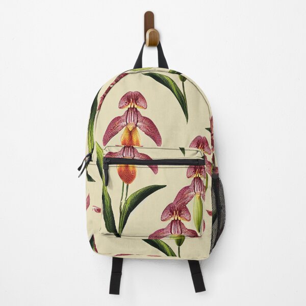 Item preview, Repeating Pattern Exotic Red Orchids Flower designed and sold by AstraNovaStudio.