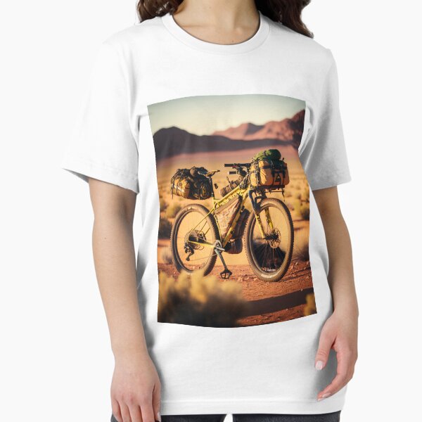 Item preview, Copy of Bike Packing Desert Essential T-Shirt  designed and sold by BIKE PACKING.