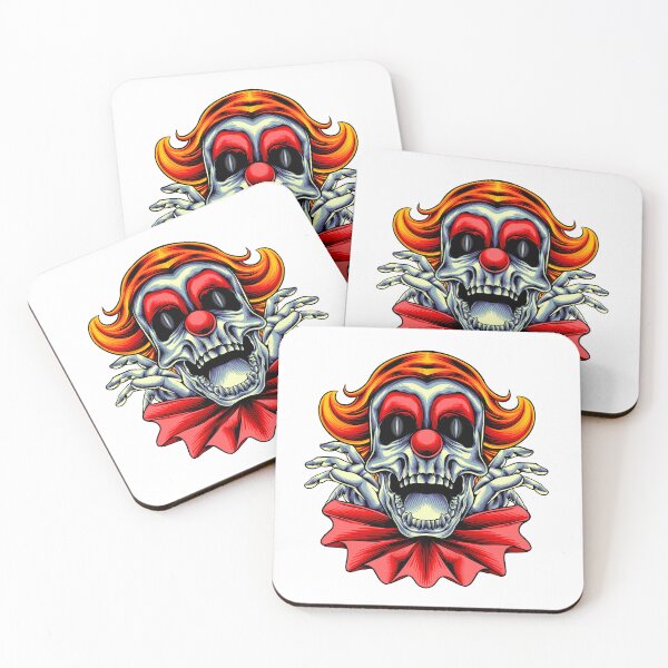 Item preview, clown skull designed and sold by arjana31.