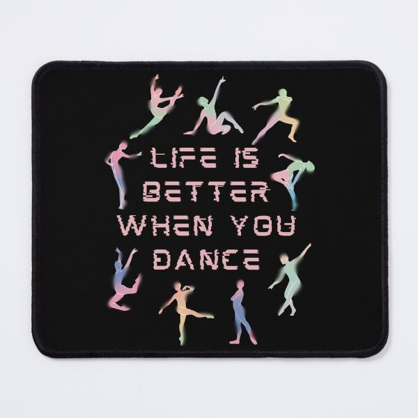 Item preview, Life Is Better When You Dance. Stylized Dancer designed and sold by Rebel-Design.