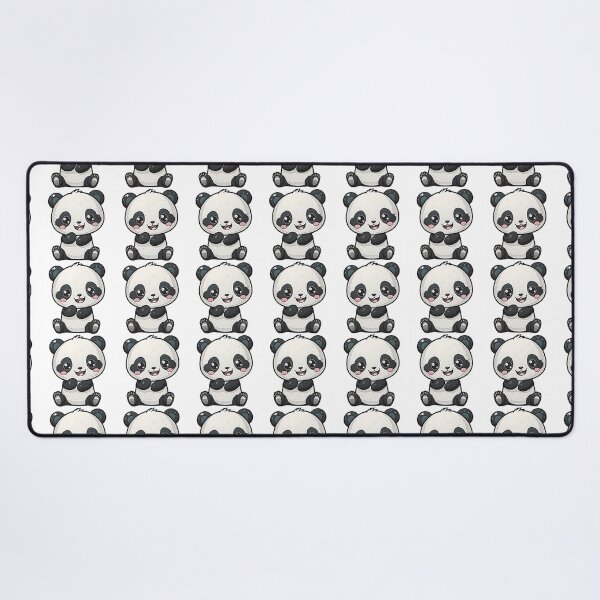 Item preview, cute panda designed and sold by CustomPrintHub.