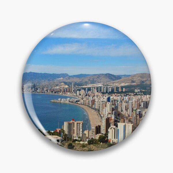Item preview, Benidorm Skyline Cityscape Costa Blanca Spain designed and sold by AndyEvansPhotos.