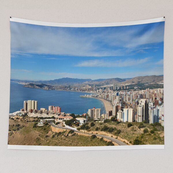 Item preview, Benidorm Skyline Cityscape Costa Blanca Spain designed and sold by AndyEvansPhotos.