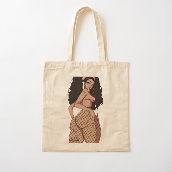 Logo Cotton Tote Bag