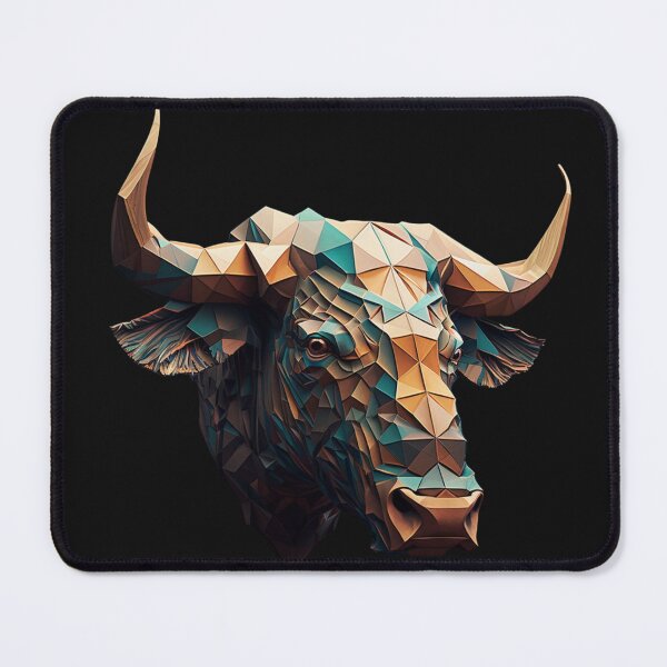 Item preview, polygon bull t-shirt designed and sold by OKR1M.