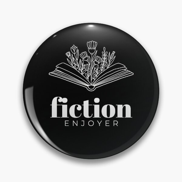 Item preview, Fiction Enjoyer | Fiction Books | Fiction Reader designed and sold by Furia LGBTQ+ Accessories.