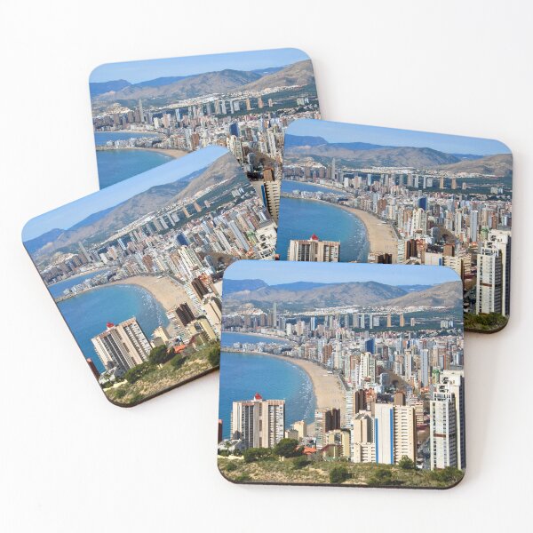 Item preview, Benidorm Skyline Cityscape Costa Blanca Spain designed and sold by AndyEvansPhotos.