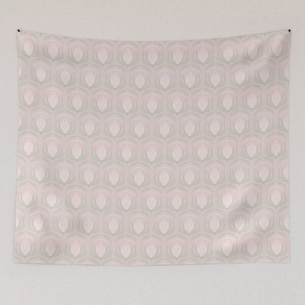 Item preview, Flower Flow 2 - Soft Pink designed and sold by Carina Parry Studios.