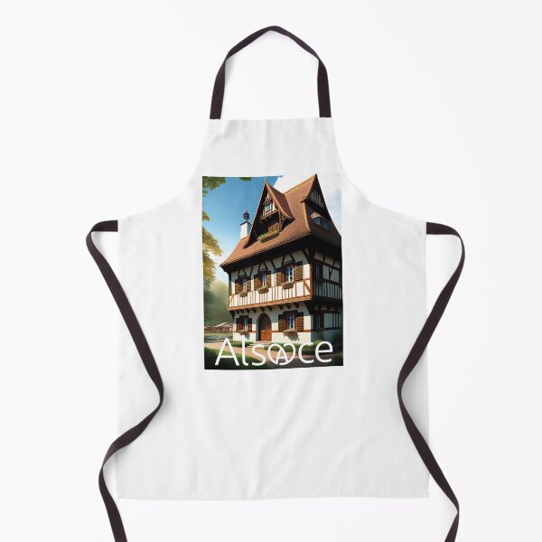 Item preview, Alsace village house - Maison alsacienne - Fantasy designed and sold by Agnes de Bezenac.