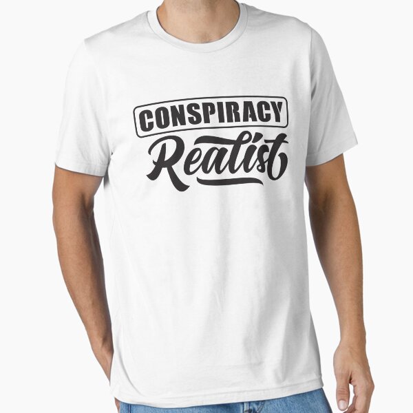 Vista previa del artículo con la obra «Conspiración realista», diseñado y vendido por CatsCrew.