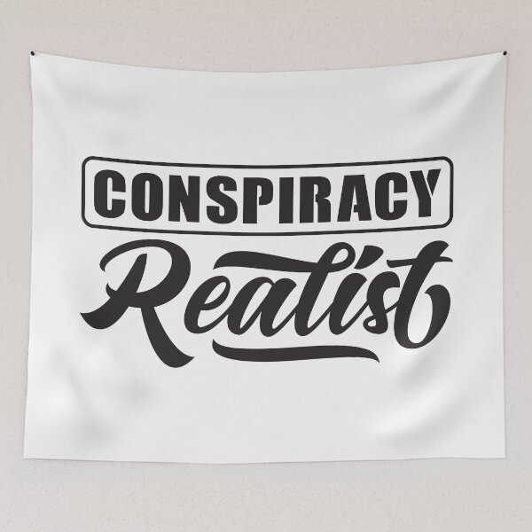 Item preview, Conspiracy Realist designed and sold by CatsCrew.