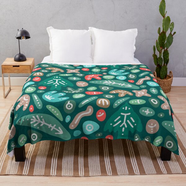 Item preview, Flat seamless pattern with bundle natural shapes designed and sold by Nattalu.