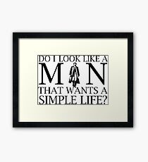 PEAKY BLINDERS Framed Print