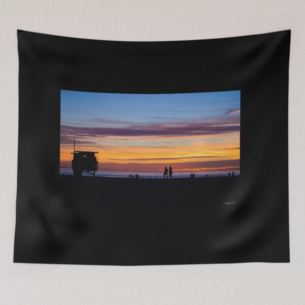 Item preview, Sunset at Venice Beach, California, USA. designed and sold by Vicki Walsh.