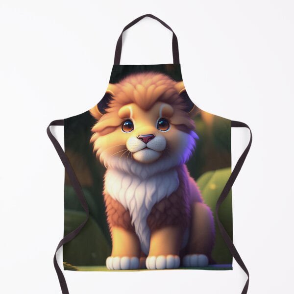 Aperçu de l'œuvre Adorable enfant Lion moelleux dangereux créée et vendue par ChibiMavis.