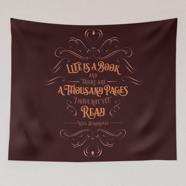 Item preview, Life is a book and there are a thousand pages I have not yet read. Will Herondale designed and sold by literarylifeco.