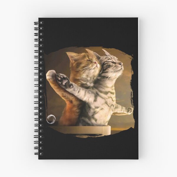 Item preview, Cute cat meme inspired titanic arms outstretched designed and sold by Berrygomes.
