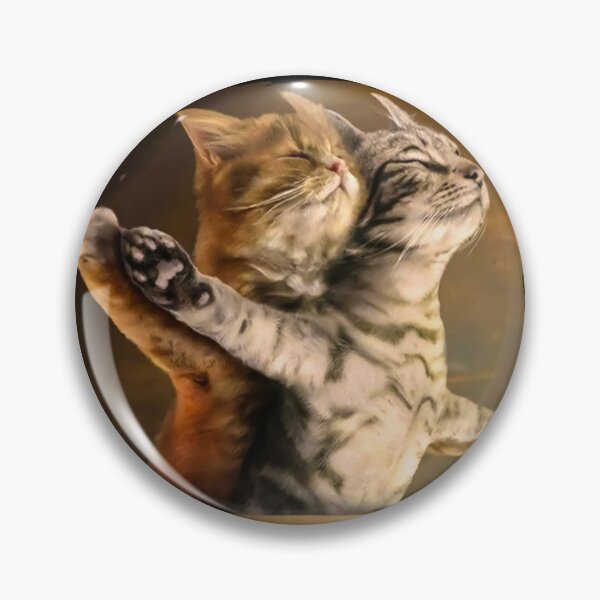 Item preview, Cute cat meme inspired titanic arms outstretched designed and sold by Berrygomes.