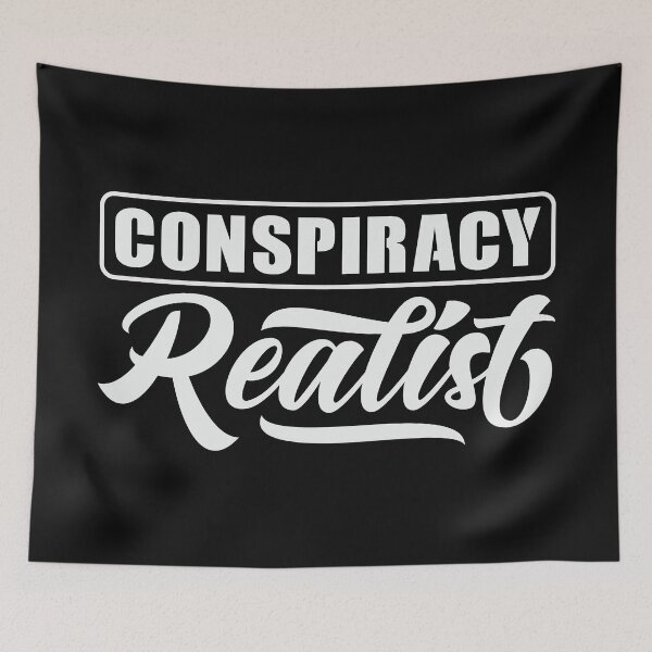 Item preview, Conspiracy Realist designed and sold by CatsCrew.