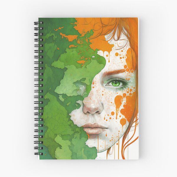 Item preview, Irish Abstract 053 - Irish Woman designed and sold by EireTV.